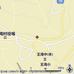 長野県木曽郡王滝村3458周辺の地図