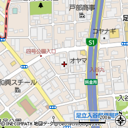 渡辺硝子加工株式会社周辺の地図