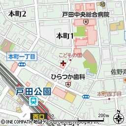 有限会社日本白十字社周辺の地図