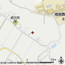 千葉県成田市大竹494周辺の地図