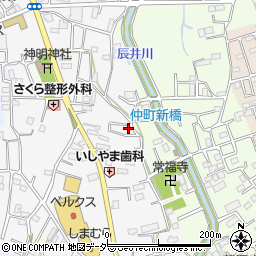 埼玉県草加市谷塚上町353-7周辺の地図