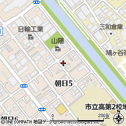 リバーサイド吉川周辺の地図