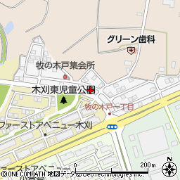 千葉県印西市牧の木戸1丁目6周辺の地図