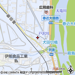 長野県伊那市西春近2987周辺の地図