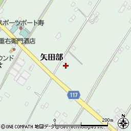 茨城県神栖市矢田部11595周辺の地図