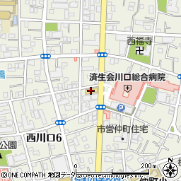 ビック．エー西川口店周辺の地図