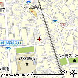 千葉県松戸市八ケ崎7丁目41-5周辺の地図