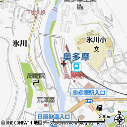 東京都西多摩郡奥多摩町周辺の地図