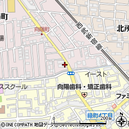 埼玉県所沢市向陽町2102周辺の地図
