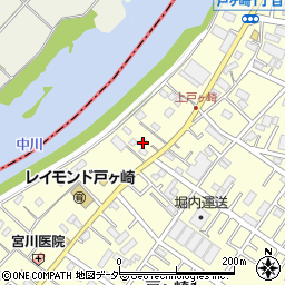 埼玉県三郷市戸ヶ崎2415周辺の地図