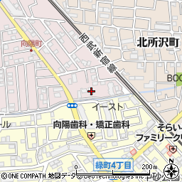 埼玉県所沢市向陽町2003周辺の地図
