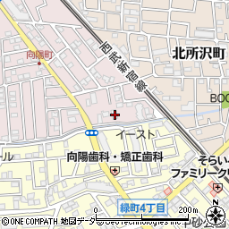 埼玉県所沢市向陽町2003周辺の地図