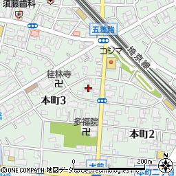 オネスト戸田公園熊木式典周辺の地図