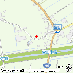 千葉県成田市宝田1139周辺の地図