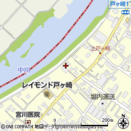 埼玉県三郷市戸ヶ崎2412周辺の地図