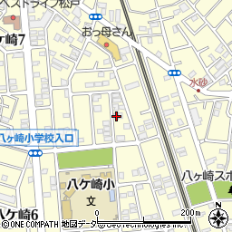 千葉県松戸市八ケ崎7丁目41-3周辺の地図