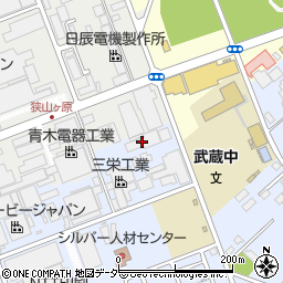 山田食品産業株式会社　入間工場周辺の地図