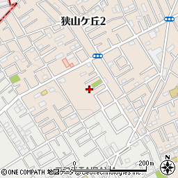 第１１区集会場周辺の地図