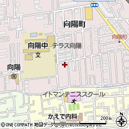 埼玉県所沢市向陽町2110-5周辺の地図