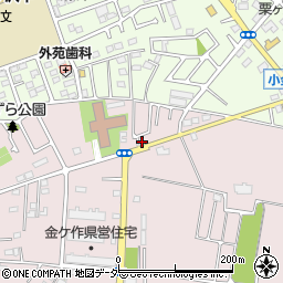 千葉県松戸市金ケ作239-49周辺の地図