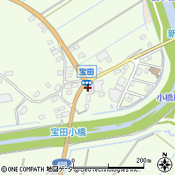ＥＮＥＯＳ宝田ＳＳ周辺の地図