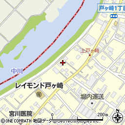 埼玉県三郷市戸ヶ崎2416周辺の地図