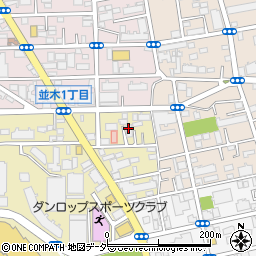 埼玉県川口市並木元町4周辺の地図
