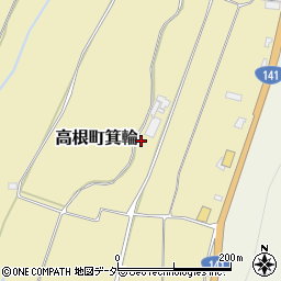 山梨県北杜市高根町箕輪3249周辺の地図