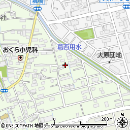 埼玉県八潮市大曽根135-9周辺の地図