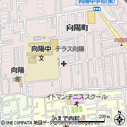 埼玉県所沢市向陽町2129-4周辺の地図