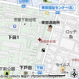 カギの救急車１１０番２４戸田店周辺の地図