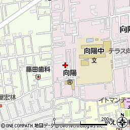 埼玉県所沢市向陽町2122周辺の地図