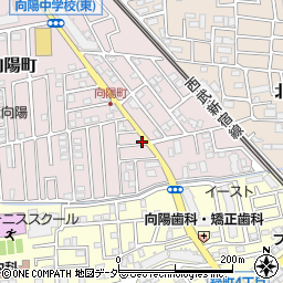 埼玉県所沢市向陽町2102-34周辺の地図