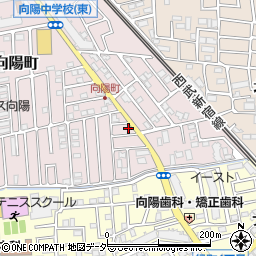 埼玉県所沢市向陽町2102-7周辺の地図