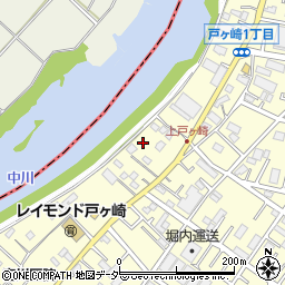 埼玉県三郷市戸ヶ崎2419周辺の地図