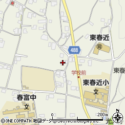 長野県伊那市東春近中組2283-3周辺の地図