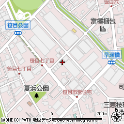 株式会社戸田加工紙周辺の地図