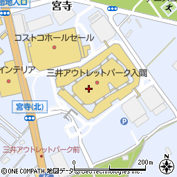 ベーセーストック三井アウトレットパーク入間店周辺の地図