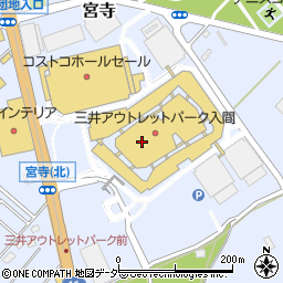フェスタリア　三井アウトレットパーク入間店周辺の地図