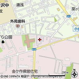 千葉県松戸市金ケ作239-46周辺の地図