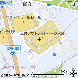三井アウトレットパーク　入間周辺の地図