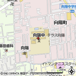 埼玉県所沢市向陽町2124-1周辺の地図