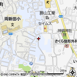 埼玉県草加市両新田東町27-4周辺の地図