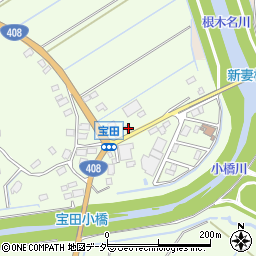 千葉県成田市宝田2736-2周辺の地図