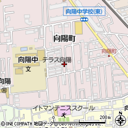 埼玉県所沢市向陽町2130-129周辺の地図