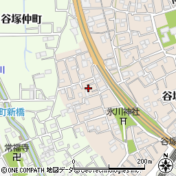 埼玉県草加市谷塚町956-9周辺の地図