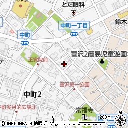 埼玉県戸田市中町1丁目23-26周辺の地図