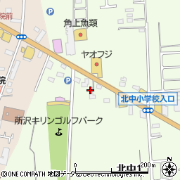 観光北田園周辺の地図