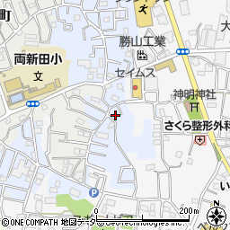埼玉県草加市両新田東町27周辺の地図