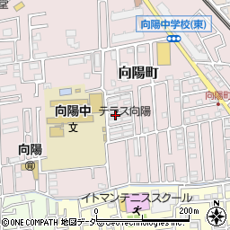 埼玉県所沢市向陽町2129周辺の地図